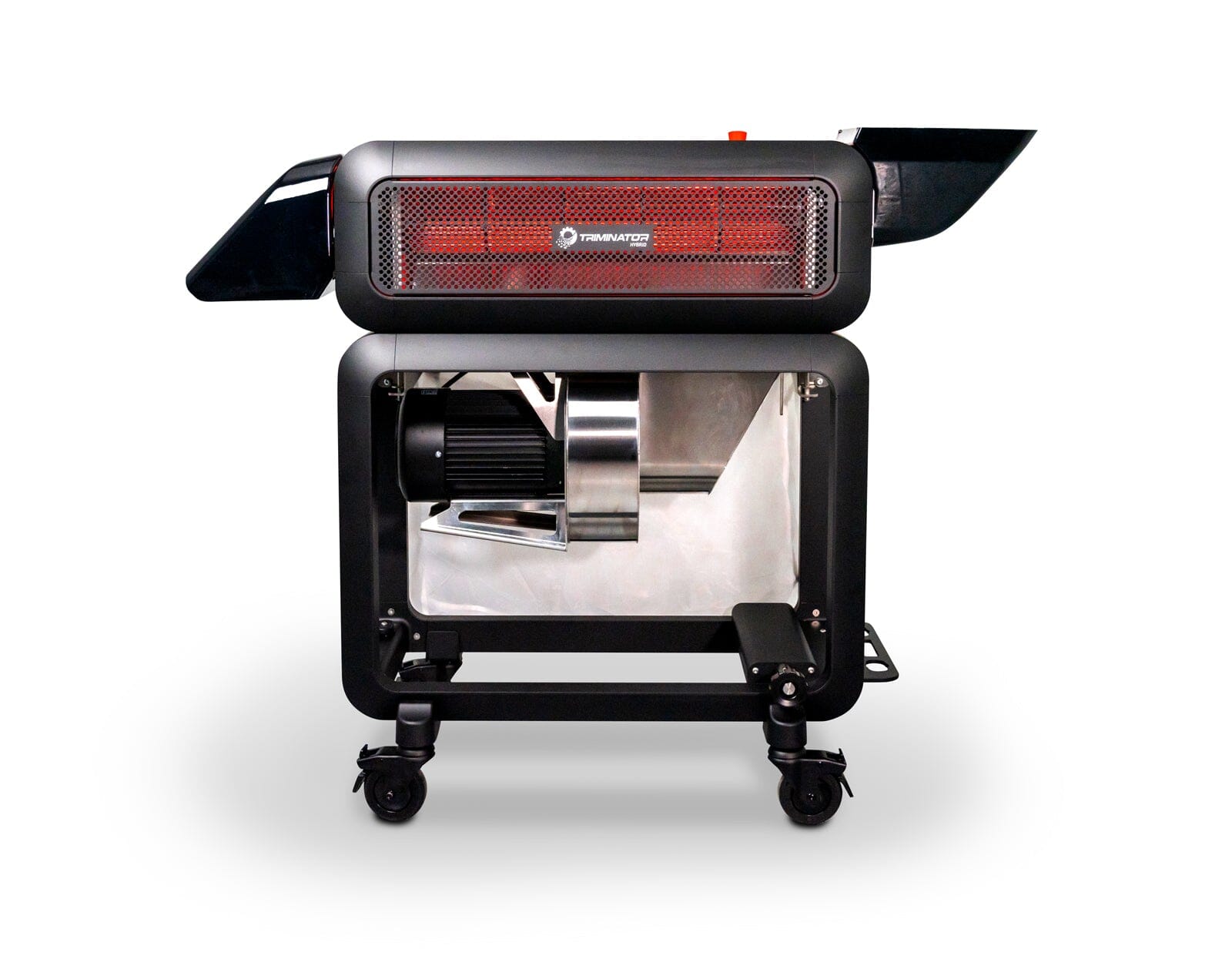 Hybrid trimmer for wet and dry cannabis processing, optimized for potency and efficiency