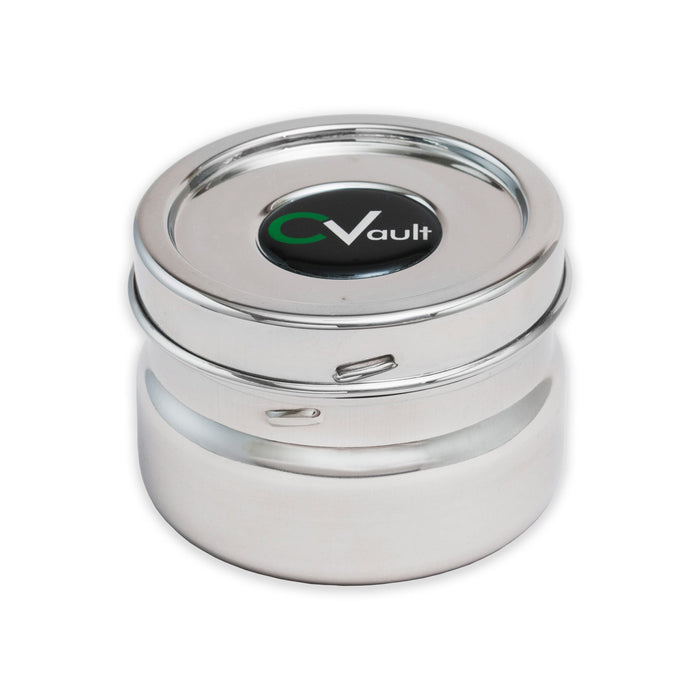 Stainless Steel Humidity Controlled Storage Container by CVault