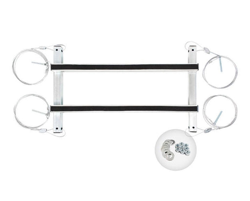 Anden Hanging Kit 5691 for Model A130, includes support bars, steel cables, and mounting hardware for secure installation.