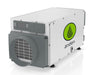 Front view of the Anden A70 Dehumidifier showing the large fan grid and control panel.