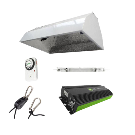 Budget Double-Ended Hood 1000 Watt HPS Grow Light Kit HID Light Grow Light Central