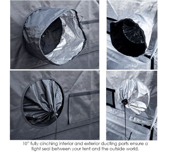 Gorilla Grow Tent LITE Line 44 – 4′ X 4′ X 6’7″ Grow Tent Gorilla Grow Tent