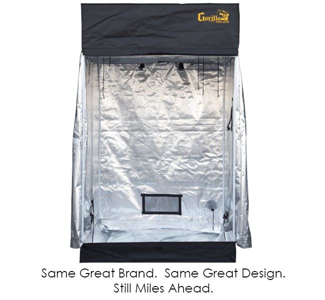 Gorilla Grow Tent LITE Line 44 – 4′ X 4′ X 6’7″ Grow Tent Gorilla Grow Tent