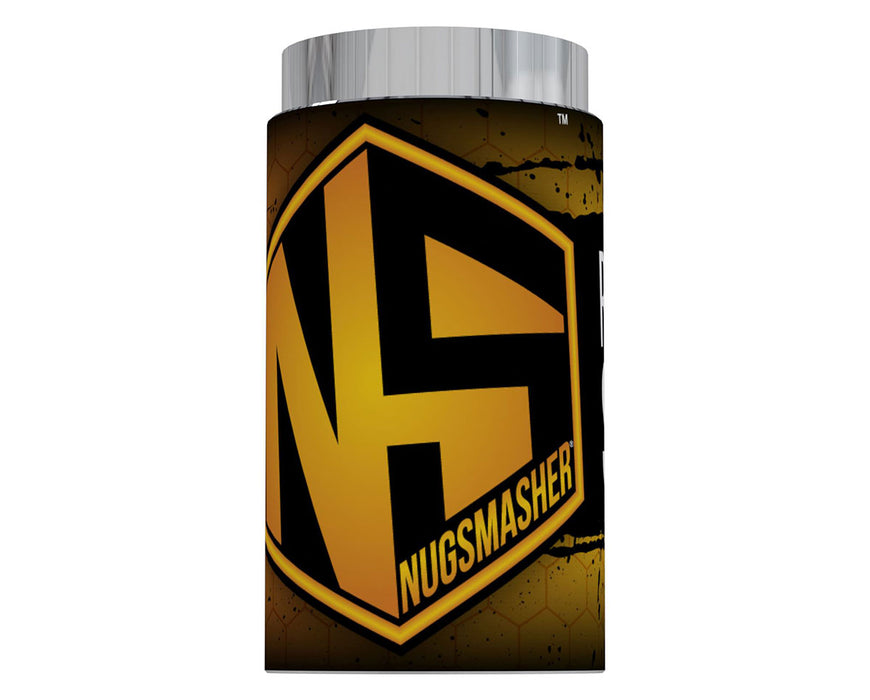 Nugsmasher 3.5g Pre Press Mold close-up front view with large NS shield logo.