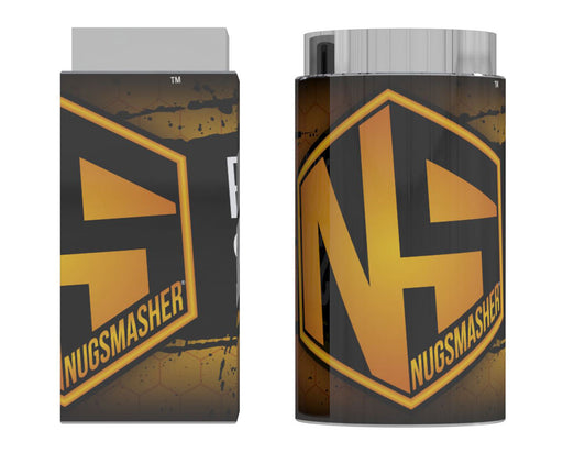 Nugsmasher 3.5g Pre Press Mold front and side view with bold NS logo design.