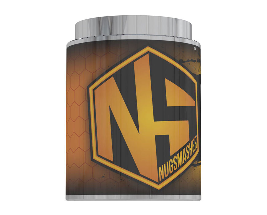 Nugsmasher 7g Pre Press Mold rear view with large NS shield logo design.