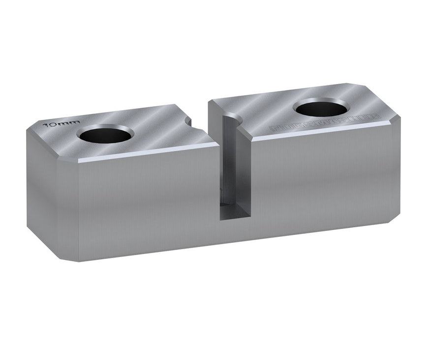 Nugsmasher Banger Storage 10mm Male side angled view with smooth machined finish.