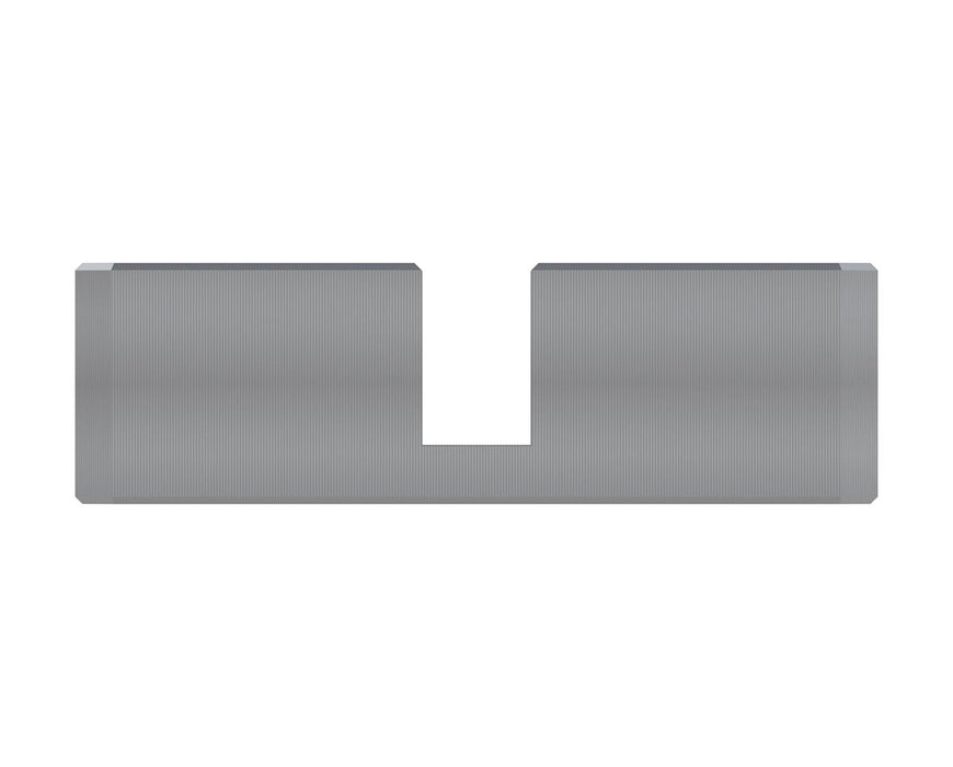 Nugsmasher Banger Storage 14mm Male side profile view showing deep cutout center slot.