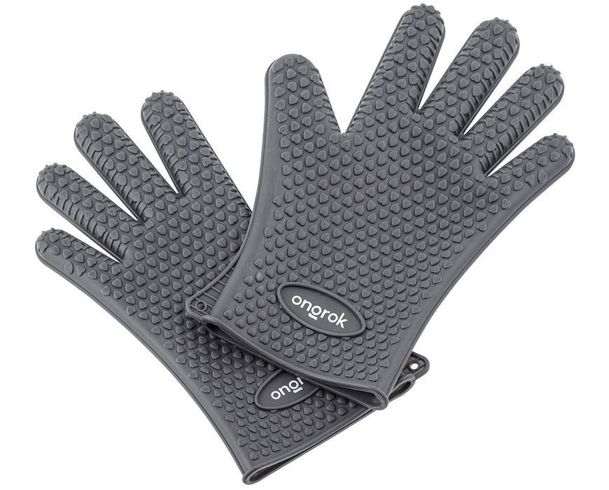 Ongrok Large Botanical Infuser Machine silicone gloves in heat resistant textured design, providing safe grip for handling hot infusions and butter molds.