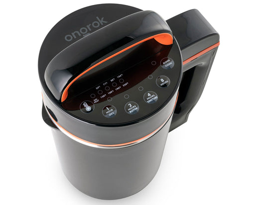 Ongrok Small Botanical Infuser Machine top view showing digital control panel with temperature settings and 1 to 8 hour cycle options for butter, tinctures, and oils.