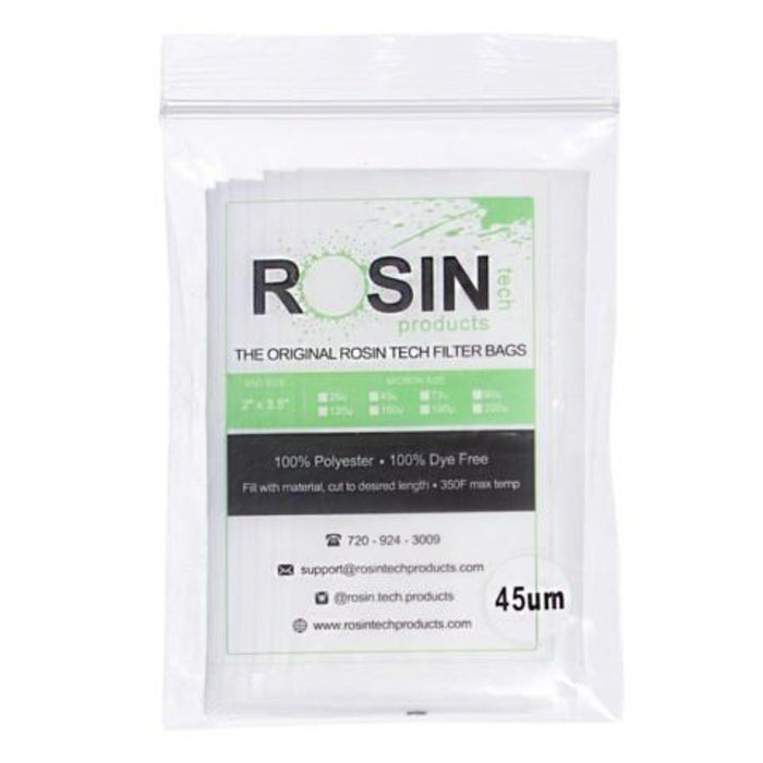 Rosin Tech Products Filter Bags 2 By 3.5 Inches