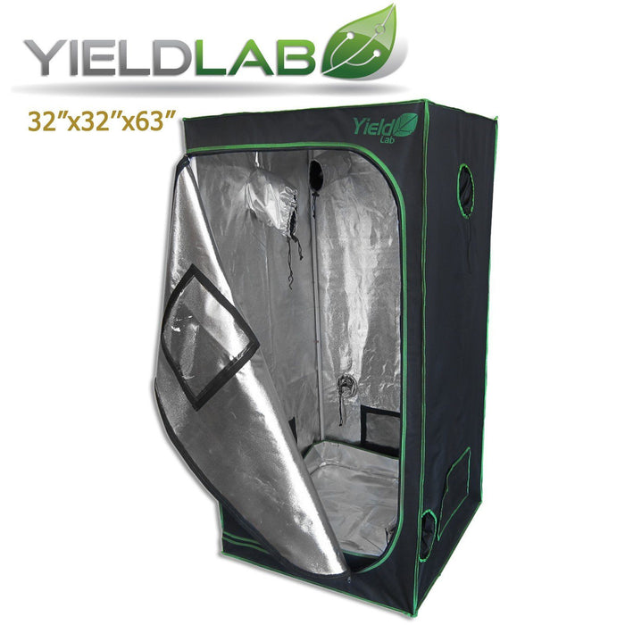 Yield Lab 32" by 32" by 63" Reflective Grow Tent Grow Tent Yield Lab Tents 