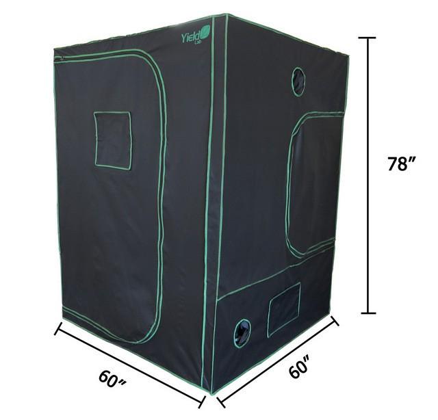 Yield Lab 60" by 60" by 78" Reflective Grow Tent Grow Tent Yield Lab Tents 